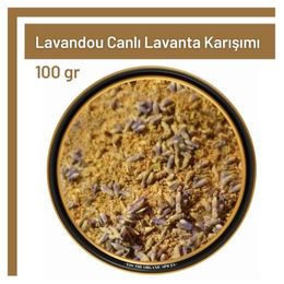 TOS The Organic Spices 100 gr 1. Kalite Lavandou Canlı Lavanta Karışımı