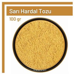 TOS The Organic Spices 100 gr 1. Kalite Sarı Hardal Tozu
