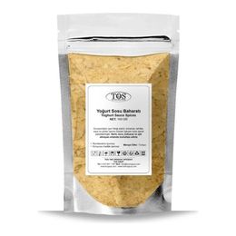 TOS The Organic Spices 100 gr 1. Kalite Yoğurt Sosu Baharatı