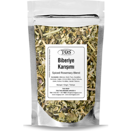 TOS The Organic Spices 100 gr Amelia'nın Montreal Baharatlı Biberiye Karışımı