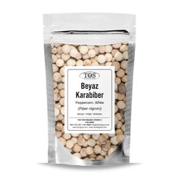Tos The Organic Spices 100 gr Bütün Beyaz Karabiber