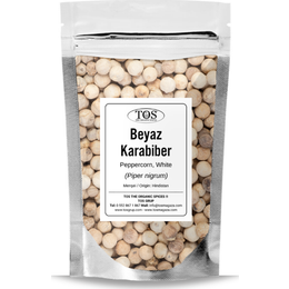 Tos The Organic Spices 100 gr Bütün Beyaz Karabiber