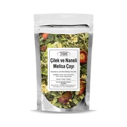 TOS The Organic Spices 100 gr Çilek ve Naneli Melisa Çay Karışımı