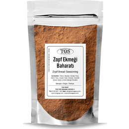 TOS The Organic Spices 100 gr Clara'nın Zopf Ekmeği Baharatı