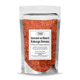 Tos The Organic Spices 100 gr Dumanlı ve Biberli Kaburga Ovması