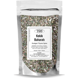 TOS The Organic Spices 100 gr Elena'nın Stuttgart Kekik Baharatı