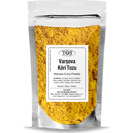 TOS The Organic Spices 100 gr Ewa'nın Varşova Polonya Köri Tozu