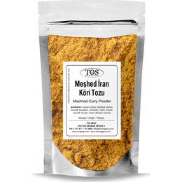 TOS The Organic Spices 100 gr Fatemeh'nin Meşhed İran Usulü Köri Tozu