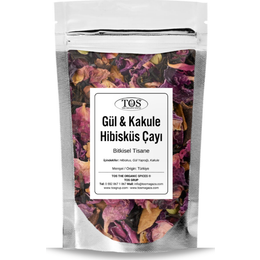 Tos The Organic Spices 100 gr Gül Kakule ve Hibisküs Çayı