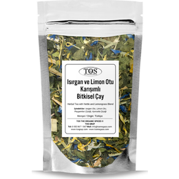 TOS The Organic Spices 100 gr Isırgan ve Limon Otu Karışımlı Bitki Çayı
