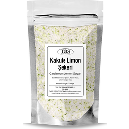 Tos The Organic Spices 100 gr Kakule Limon Şeker