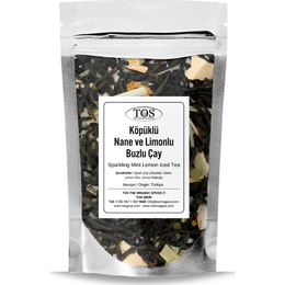 TOS The Organic Spices 100 gr Köpüklü Nane Limonlu Buzlu Çay