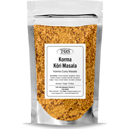 TOS The Organic Spices 100 gr Korma Köri Masala Tozu