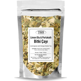 TOS The Organic Spices 100 gr Limon Otu ve Portakallı Bitki Çayı