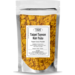 TOS The Organic Spices 100 gr Li'nin Taipei Tayvan Köri Tozu
