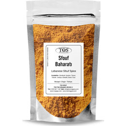 TOS The Organic Spices 100 gr Mariam’ın Lübnan Sfouf Baharatı