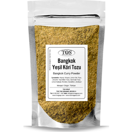 TOS The Organic Spices 100 gr Maria'nın Bangkok Yeşil Köri Tozu