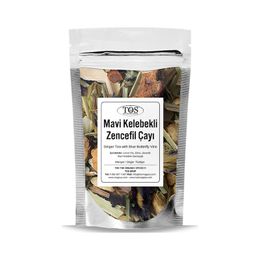 Tos The Organic Spices 100 gr Mavi Kelebek Sarmaşıklı Zencefil Çayı