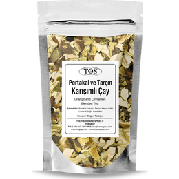 TOS The Organic Spices 100 gr Portakal ve Tarçın Karışımlı Çay