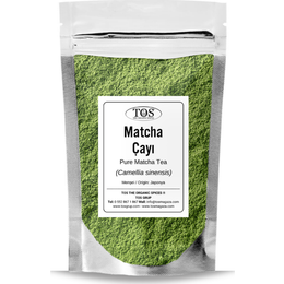 Tos The Organic Spices 100 gr Saf Matcha Çayı