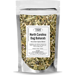 TOS The Organic Spices 100 gr Scarlet'ın North Carolina Dağ Baharatı