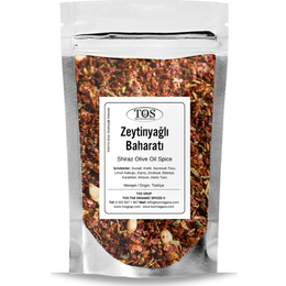 TOS The Organic Spices 100 gr Shirin'in Şiraz Zeytinyağlı Baharatı