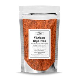 Tos The Organic Spices 100 gr Sıcak N'awleans Cajun Ovma