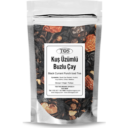 TOS The Organic Spices 100 gr Siyah Kuş Üzümü Punch Buzlu Çay