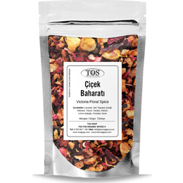 TOS The Organic Spices 100 gr Sophia'nın Victoria Çiçek Baharatı