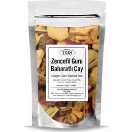TOS The Organic Spices 100 gr Zencefil Guru Baharatlı Çay
