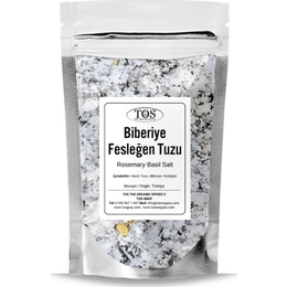 Tos The Organic Spices 2,5 kg Biberiye Fesleğen Tuzu