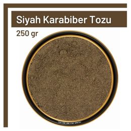 TOS The Organic Spices 250 gr 1. Kalite Siyah Karabiber Tozu