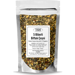 TOS The Organic Spices 250 gr 5 Biberli Biftek Çeşni