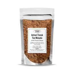 TOS The Organic Spices 250 gr Achari Tavuk Kuru Tozu Masala