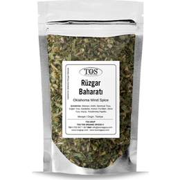 TOS The Organic Spices 250 gr Adeline'nin Oklahoma Rüzgar Baharatı