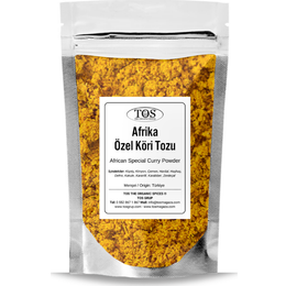 TOS The Organic Spices 250 gr Afrika Özel Köri Tozu
