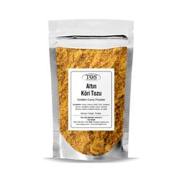 TOS The Organic Spices 250 gr Altın Köri Tozu