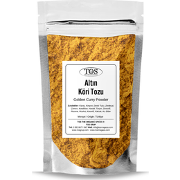 TOS The Organic Spices 250 gr Altın Köri Tozu