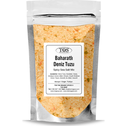 TOS The Organic Spices 250 gr Baharatlı Deniz Tuzu Karışımı