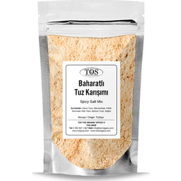 TOS The Organic Spices 250 gr Baharatlı Tuz Karışımı