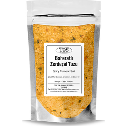TOS The Organic Spices 250 gr Baharatlı Zerdeçal Tuzu