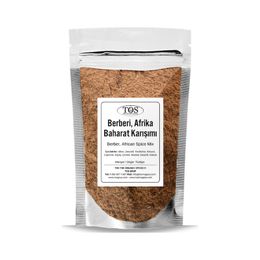 TOS The Organic Spices 250 gr Berberi, Afrika Baharat Karışımı