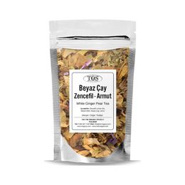 TOS The Organic Spices 250 gr Beyaz Zencefil Armut Çayı