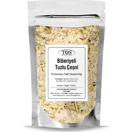 TOS The Organic Spices 250 gr Biberiyeli Tuzlu Çeşni