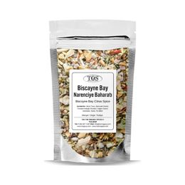 TOS The Organic Spices 250 gr Biscayne Bay Narenciye Baharatı