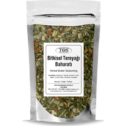 TOS The Organic Spices 250 gr Bitkisel Tereyağı Baharatı