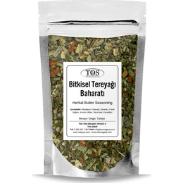 TOS The Organic Spices 250 gr Bitkisel Tereyağı Baharatı