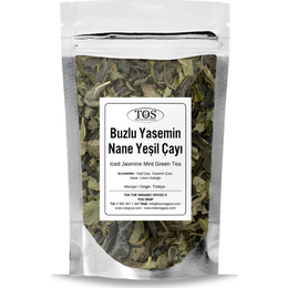 TOS The Organic Spices 250 gr Buzlu Yasemin Nane Yeşil Çayı