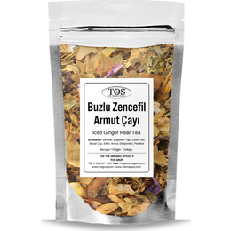 TOS The Organic Spices 250 gr Buzlu Zencefil Armut Çayı