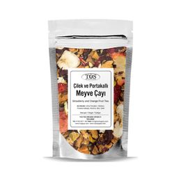 TOS The Organic Spices 250 gr Çilek ve Portakallı Meyve Çayı